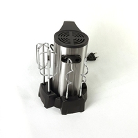 Tout nouveau 300W Mini mélangeur de crème électrique portable 5 vitesses Portable nourriture batteur à oeufs support cuisine RV mélangeur acier plastique