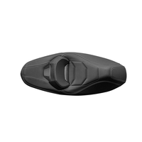 Siège de moto en cuir noir imperméable, coussin de siège de scooter, siège arrière de moto pour UFR150, scan 3D
