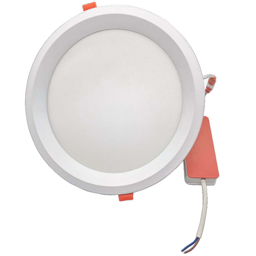 Regulable Sensor de movimiento inteligente sin marco integrado luz de techo cuadrado LED Panel de luz