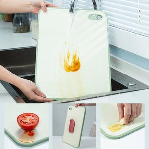 Tabla de Cortar Rectangular de PP Antibacteriana y Antimoho de Doble Cara, para Cocina, Frutas, Alimentos para Bebés, Antideslizante, para Uso Doméstico - Product Image 2