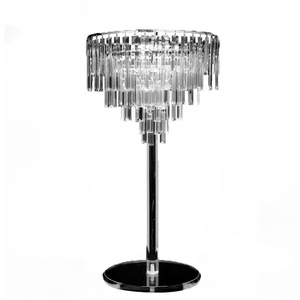 Lampe de table en plastique rechargeable à motif glaçon, thème mariage, pour arrangement floral, piles incluses, décorative pour hôtels et chapelles - Product Image 5