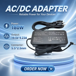 ขายส่งอะแดปเตอร์ชาร์จแล็ปท็อป DC 180W พร้อม OTP ป้องกันสำหรับเอซุส N53/N53S/N56V/N55/N75 19.5V .23A ปลั๊ก 5.5*2.5 มม. - Product Image 5