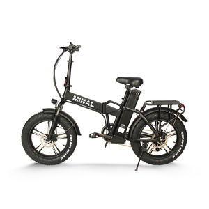 Vélo électrique pliable tout-terrain MINAL FTC200 Plus 48V 20Ah 7 vitesses, moteur arrière brushless haute vitesse 750W, cadre en aluminium, pneus larges - Product Image 2