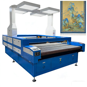 Machine de découpe laser CO2 à double tête 2-en-1 grande surface avec système de caméra panoramique pour le denim, la soie et les tissus synthétiques - Product Image 6