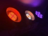 Projecteur LED Par étanche 150W 2700K-5600K, lumière de lavage, blinder, stroboscope, en aluminium moulé sous pression, pour scène et événements