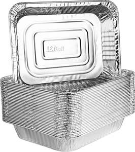 <span class=keywords><strong>2026</strong></span> Food Grade Vierkante Wegwerp Bakplaat Aluminiumfolie Met Deksel Voor Voedselverpakking Aluminiumfolie Voedselbakje - Product Image 4