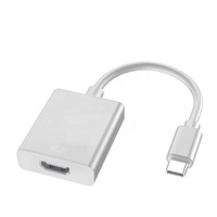 Câble vidéo adaptateur USB-C vers HDTV 4K 60Hz, convertisseur d'affichage 4K60Hz pour ordinateur portable, PC, projecteur
