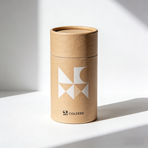 Wholesale Custom Coffee Tea <b>Gift</b> Cylinder <b>Cardboard</b> Paper Tube Luxury Skincare Storage Tube Cylindrical <b>Cardboard</b> Round <b>Box</b> - Product Image 1