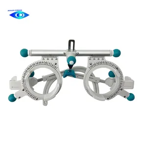 Oftalmik ekipmanlar düşük fiyat ilerici optik lens deneme gözlüğü titanyum optik lens deneme gözlüğü s plastik optik optik lens deneme gözlüğü