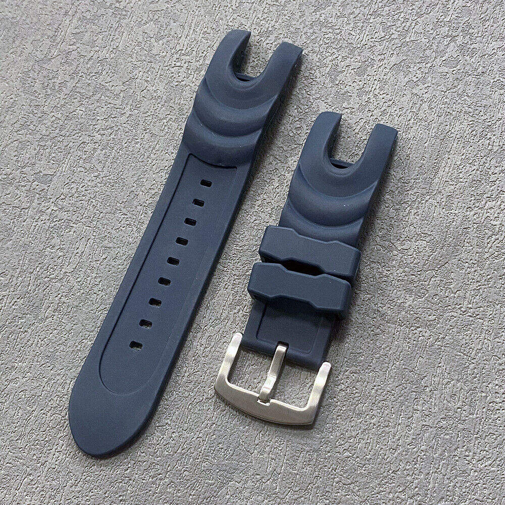 26mm Blue Rubber Watch Band Straps for INVICTA RESERVE COLLECTION