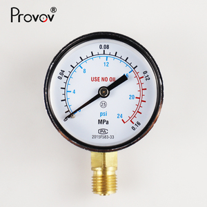 <span class=keywords><strong>Manomètre</strong></span> de haute précision pour la mesure de la pression des gaz <span class=keywords><strong>et</strong></span> de l'air (MPa 0-15, 40, 0-100, 300, 3000, 3500, 4000 psi) - Product Image 2