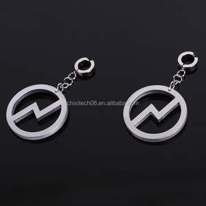 Pendientes de Clip Acrílicos Zhu <span class=keywords><strong>Sheng</strong></span> Da <span class=keywords><strong>Xing</strong></span> Hu Cos, Accesorios para Cantante Virtual Shen Chun, Superficie de Espejo - Product Image 3