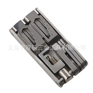 12-In-1 Folding Wrench Bicycle Repair Tool Multi-Functional Chain Tool Set For Mountain Bikes - Product Image 2