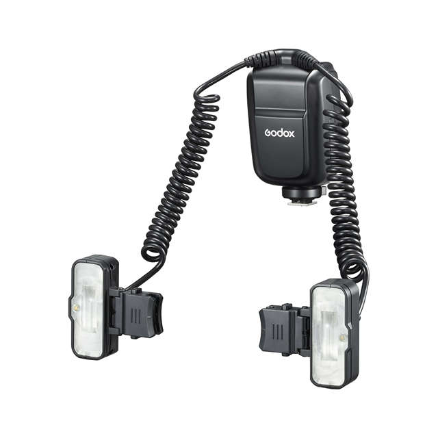 Godox MF-T76 C/N/S TTL Macro Twin Flash Dual Head Speedlite HSS 1.2s Recycle Godox X System for Canon Nikon Sony