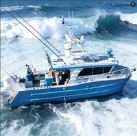 Yacht de luxe en aluminium de 11 m x 3,5 m, bateau de plaisance, croiseur à cabine, catamaran à plusieurs coques, bateau de pêche à moteur à vendre