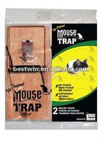 Piège à souris en bois durable BSTW, piège à rats et souris, contrôle des nuisibles, piège humain, attrape-rongeurs