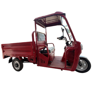 Tricycle utilitaire commercial électrique personnalisé <span class=keywords><strong>pour</strong></span> le transport <span class=keywords><strong>de</strong></span> marchandises en entrepôt, avec cabine et coffre, idéal <span class=keywords><strong>pour</strong></span> la ville et la ferme. - Product Image 2