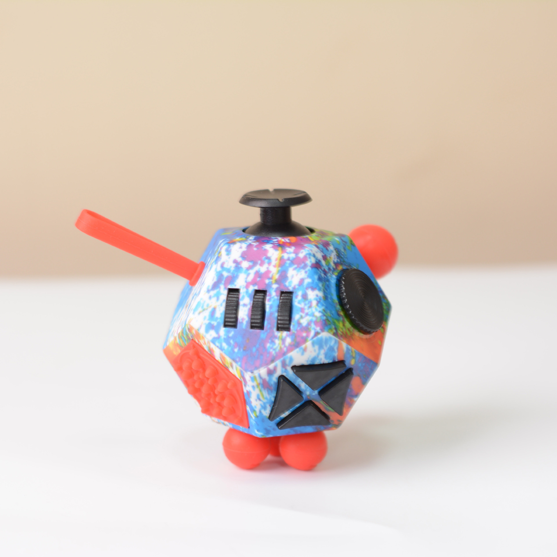 Cubo de Rubik de descompresión ii-colorido