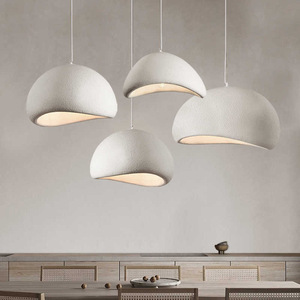 Wabi SabiスタイルLED調光リビングルームとベッドルームの3年間保証クリエイティブデザインマイクロセメントペンダントライト - Product Image 1