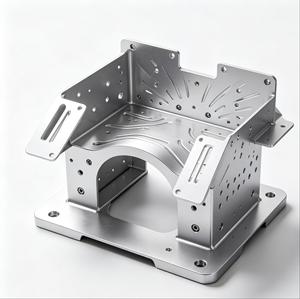 Prototipo Mecanizado por CNC Personalizado, Pieza de Chapa de Aluminio, Fabricación de Metales para Aplicaciones de Fresado - Product Image 3