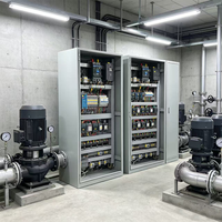 Boîtier de distribution de pompe à eau Fuken VFD PLC 380V IP55 à régulation automatique de vitesse pour équipement de distribution industrielle