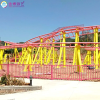 Montaña rusa para la venta simulador Parque de Atracciones precio paseo para la venta portátil tirolesa VR Parque niños jardín mini montaña rusa