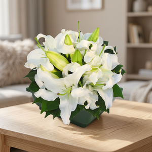 Plateau floral FT-04 pour la remise des diplômes, taille 16,4 cm (L) x 13,5 cm (P) x 5,23 cm (H), en plastique réutilisable pour l'arrangement floral, le jardinage et la pépinière - Product Image 1
