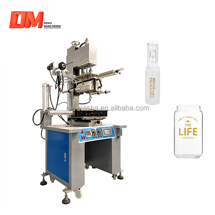 Высокопроизводительная машина для печати на стеклянных бутылках, круглых бутылках, горячей фольге