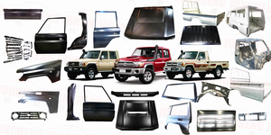 Puerta, Capó, Guardabarros, Puerta Trasera para Automóviles 4x4 <span class=keywords><strong>Land</strong></span> Cruiser, <span class=keywords><strong>Defender</strong></span>, Hilux, BT50, Tundra, Tacoma, Pajero, D-Max, Navara, Ranger, Dodge, 4Runner - Product Image 6