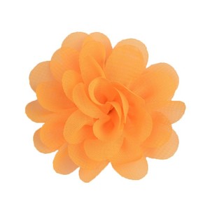 Fleur artificielle en mousseline de soie de 5.5cm, fleurs en tissu faites à la main pour fête de mariage, artisanat, décoration de maison, bricolage, nouvelle collection - Product Image 6