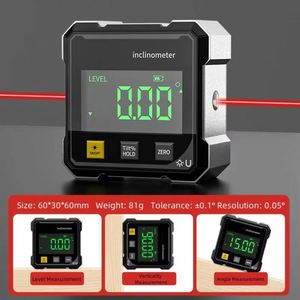 Pocket Digital <b>Level</b> Protractor Automotive Tool Professional Digital Display Angle Gauge 360 Degree Magnetic - Product Image 3