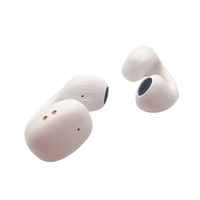 ANC earphone TWS, headphone olahraga suara Stereo HiFi tanpa kabel tahan air dengan kait telinga TWS