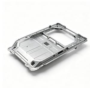 Cadre de panneau de sol automobile en alliage d'acier usiné CNC sur mesure avec découpes de précision et structure renforcée – Service de tôlerie - Product Image 1