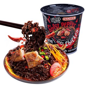 พริกผีขายส่งที่มีคุณภาพสูงมีรสชาติแปลกใหม่<span class=keywords><strong>มา</strong></span>กเกาหลีก๋วยเตี๋ยวผสมรสเผ็ด<span class=keywords><strong>มา</strong></span>ก80กรัมถ้วยแพ็ค - Product Image 4