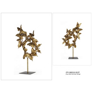 Bán Sỉ 3D Khách Quan Nhựa Động Vật Côn Trùng Bướm Tượng Điêu Khắc Cho Tabletop Decor - Product Image 2