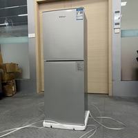 Réfrigérateur à double porte de 128L, mini réfrigérateur à économie d'énergie et d'économie d'énergie, mini réfrigérateur de stockage et de congélation à froid