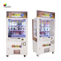Machine distributrice de chaussures en métal pour centre de jeux, 15 trous, type Key Master, avec accepteur de billets