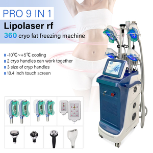 <span class=keywords><strong>Precio</strong></span> al por mayor 9 en 1 doble mentón Remvoal grasa congelación Lipolaser Rf Criolipolisi 360 criolipólisis máquina de adelgazamiento - Product Image 1