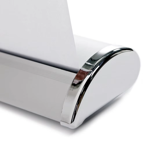 Support de bannière rétractable de bureau personnalisé, résistant aux UV, portable, choix de format A4 mini en aluminium, prise en charge du <span class=keywords><strong>dessin</strong></span> personnalisé - Product Image 4