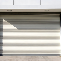 Porte à enroulement automatique électrique haute sécurité, robuste, en aluminium industriel, pour entrepôt
