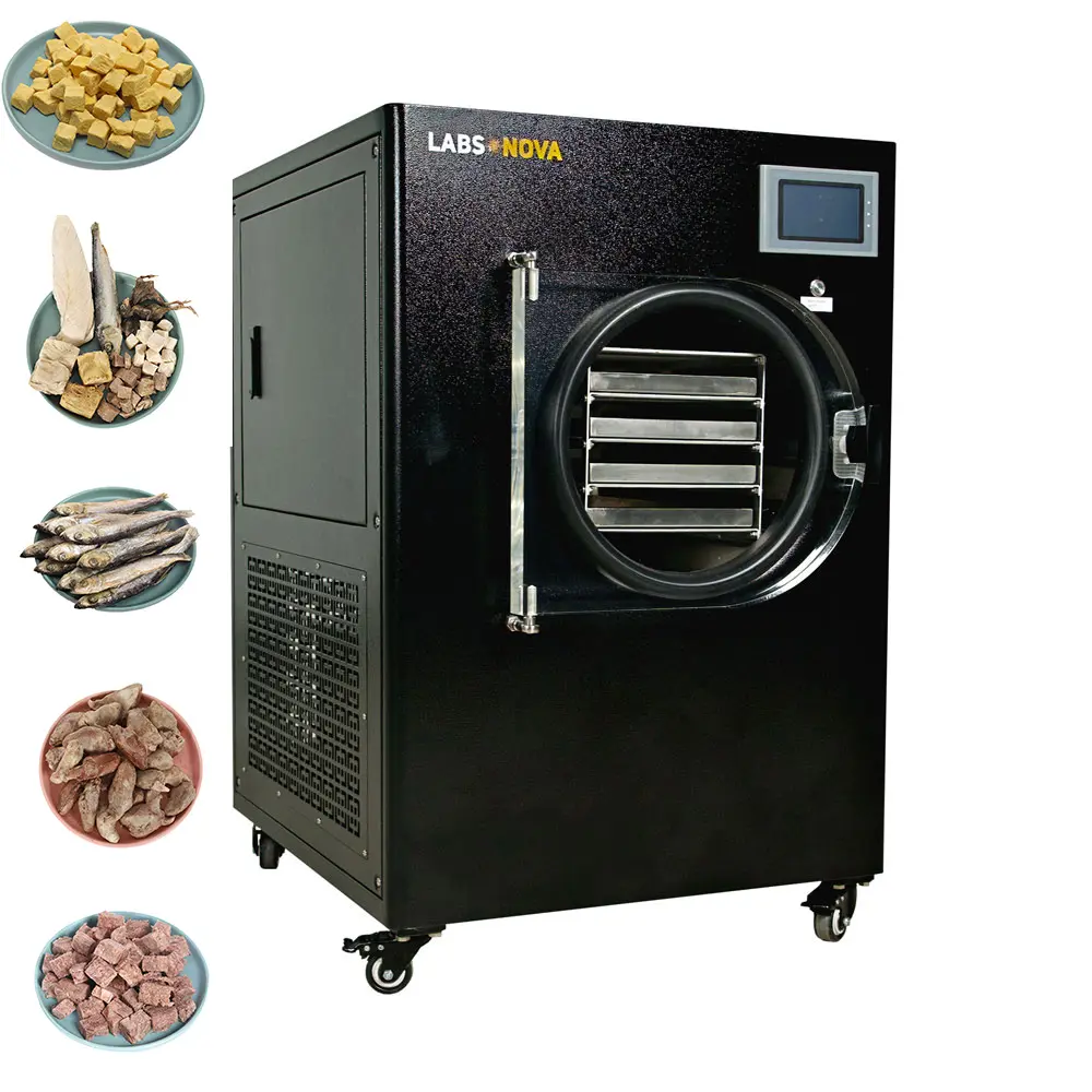 Automatic freeze dried machine lab drying equipment lyophilizer vegetables freeze dryer
