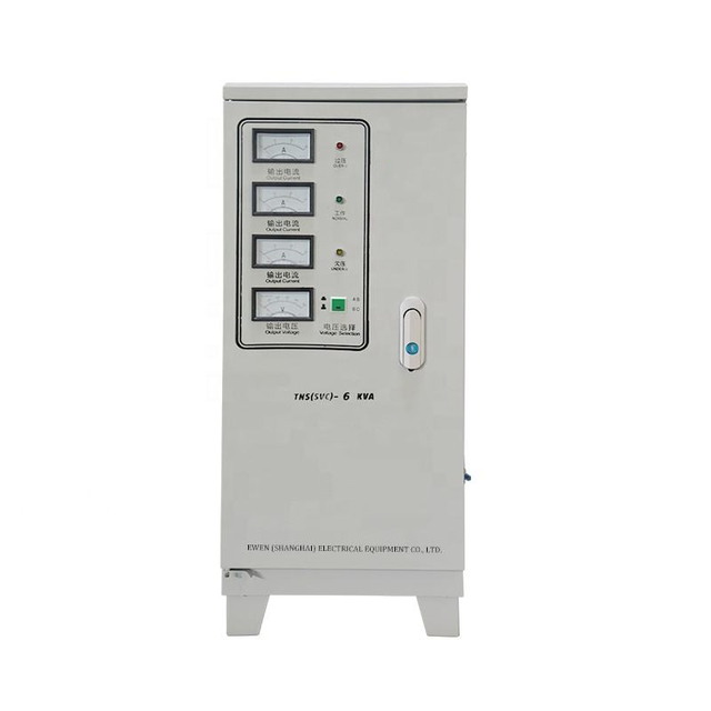High Quality Chint 6KVA TNS1-6 Automatic Voltage & Current Regulator 380V AVR for AC Three Phase 50Hz Frequency