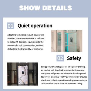 Stable <span class=keywords><strong>domestique</strong></span> <span class=keywords><strong>Vertical</strong></span> 4 personnes hydraulique petit bâtiment maison ménage passager ascenseur portique maison ascenseur - Product Image 5