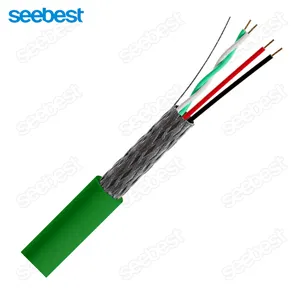 24 Awg Ul2725 28awg Kabel 1P 28awg * 2c Usb Draad Awm Stijl 2725 Vw-1 Afgeschermde Geïsoleerde Multi-Core Koperdraad