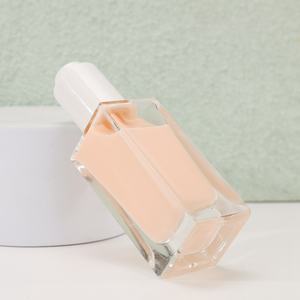 Ensemble de flacons en verre bleu rose <span class=keywords><strong>dégradé</strong></span> de luxe, flacon pompe <span class=keywords><strong>carré</strong></span> pour cosmétiques, 30 ml, 50 ml, 100 ml, flacon vide pour sérum, lotion, spray, vente en gros - Product Image 5