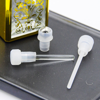 Flacon de parfum arabe de luxe fantaisie 5 ml 10 ml 15 ml octogonal hexagonal, huile essentielle d'attar, flacon d'attar de 3 ml, flacon en verre avec bâtonnet applicateur