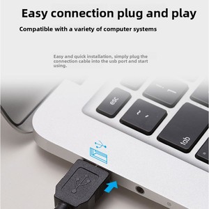 Ensemble clavier K120 et <span class=keywords><strong>souris</strong></span> filaire à capteur optique M90 pour bureau, maison, ordinateur portable, connexion USB - Product Image 3
