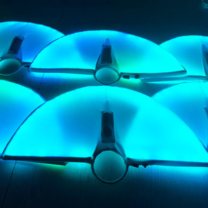 Ventilador LED Luminoso con Luz de Luna, Control de Programación de 433 MHz, Accesorios de Mano para Eventos de Actuación y Baile de Salón - Product Image 2