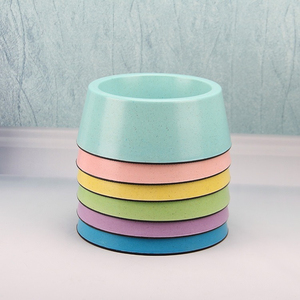 Novo Tigela de Comida para Cães e Gatos Grande em Fibra de Bambu Ecológica com Fundo Antiderrapante e Design Arredondado - Product Image 5