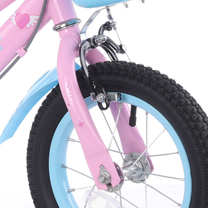 Bicicletta per Bambini da 1-6 Anni a Singola Velocità con Quattro Ruote da 12 Pollici, con Rotelle e Cestino per Ragazzi e Ragazze - Product Image 2